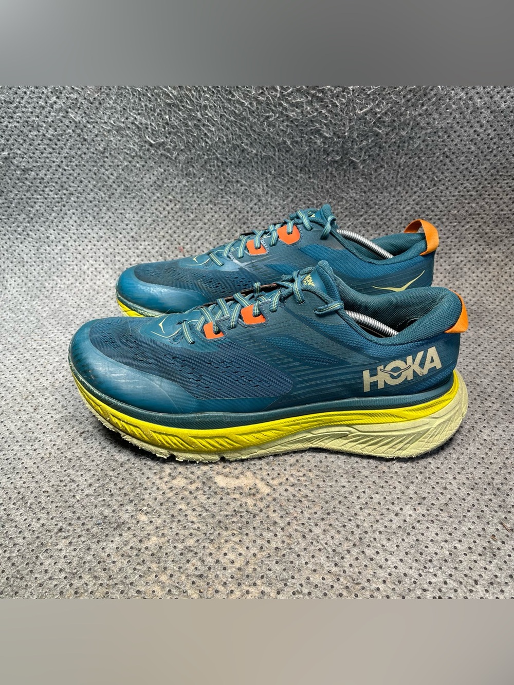 Hoka One One Stinson ATR 6 Blue Running Shoes Size 13 Men’s
